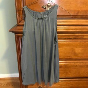 Women's Loft Gray Sleeveless Top